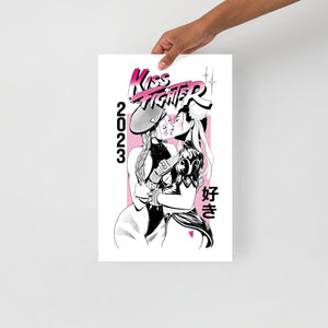 
            
                Charger l&amp;#39;image dans la galerie, Print - Kiss Fighter - Available in Black &amp;amp; Grey or Pink -
            
        